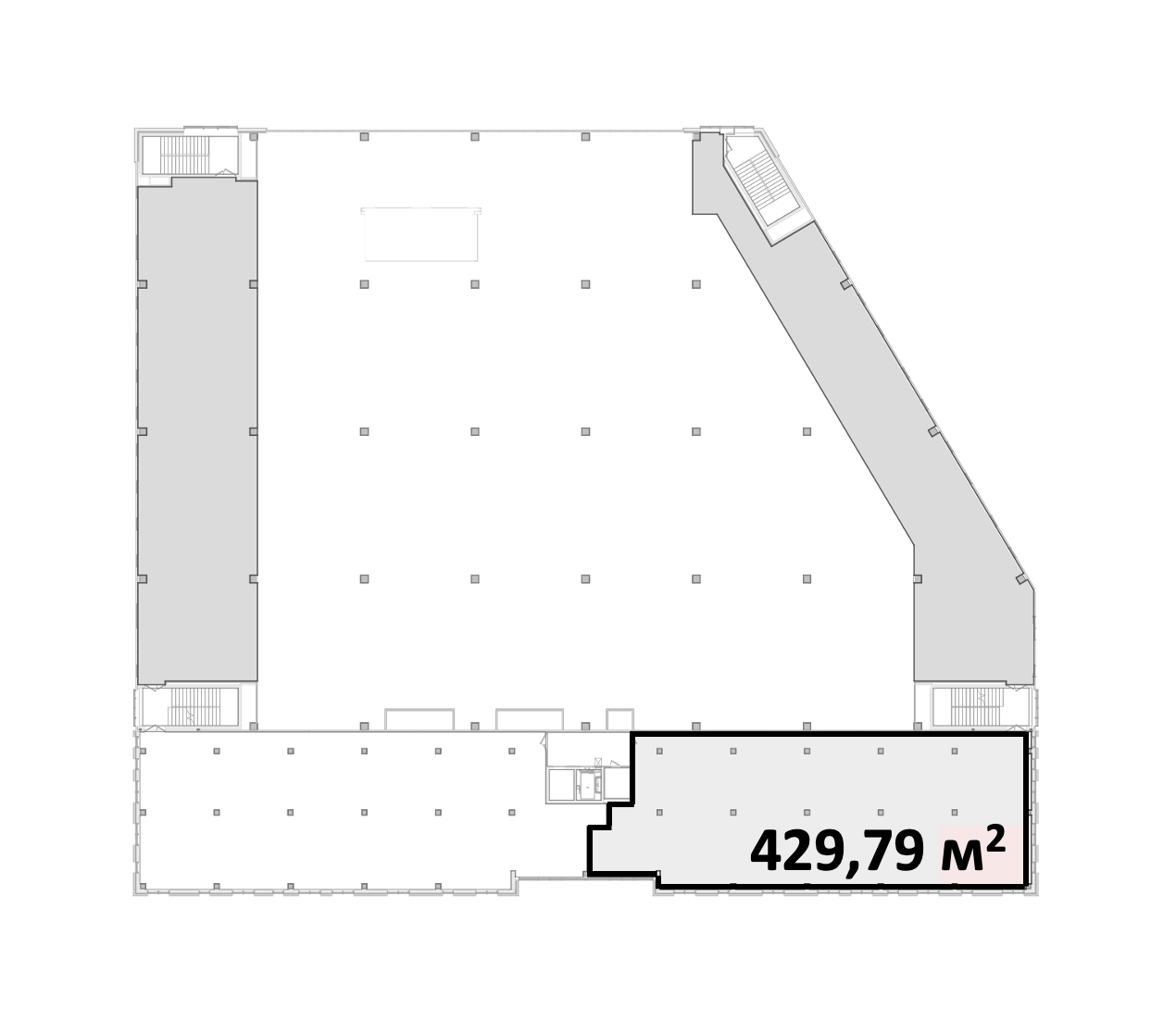 Офис, 429,79 м²
